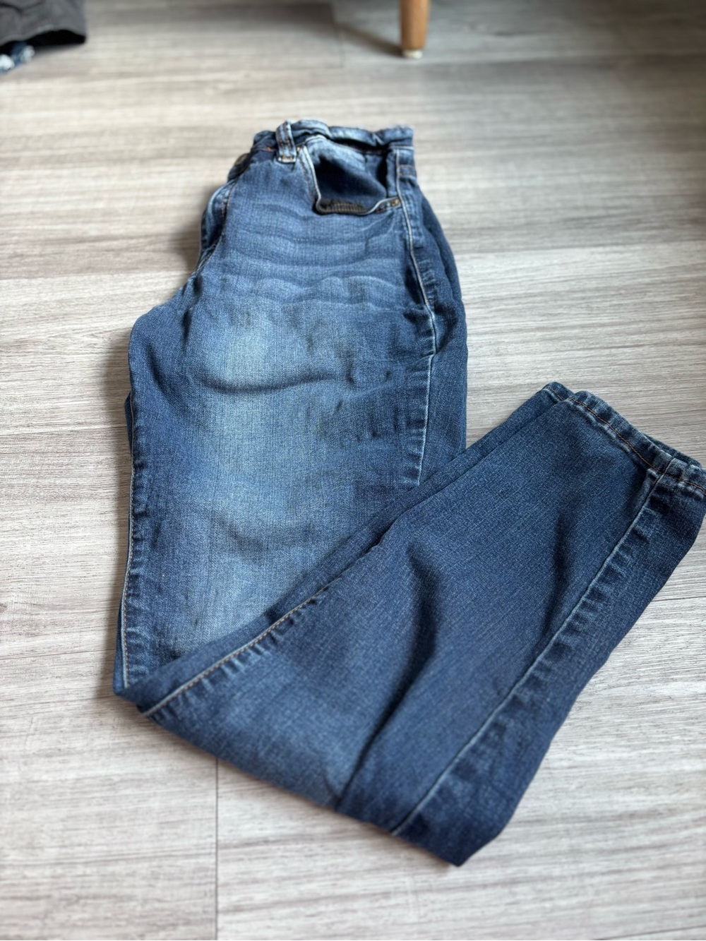 Kancan Dark Blue Washed Jeans- size 9/28